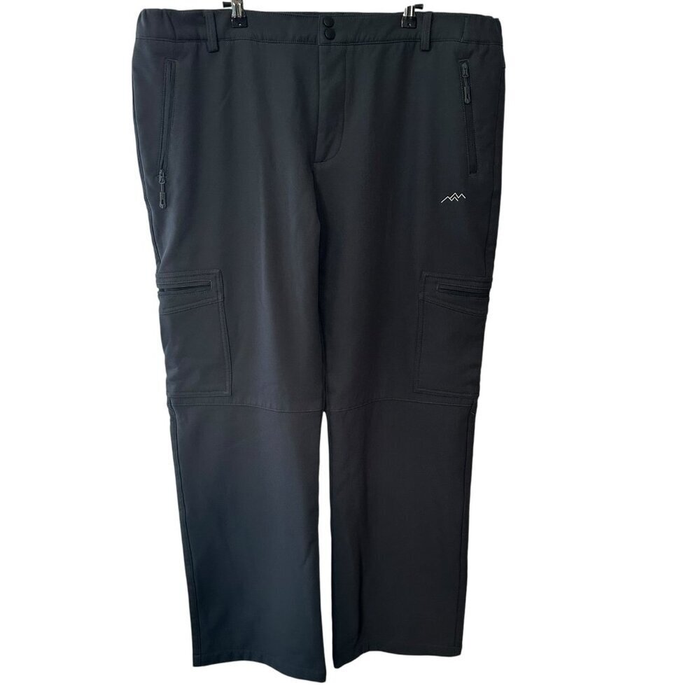 Trailside Supply Company Mens 3XL 40x32 Soft Shell Fleece Lined Snow Pants
